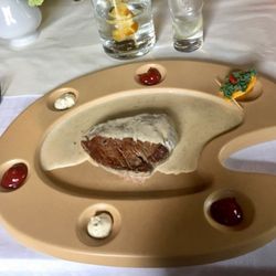 Cafetin. Restauracja - Stek, stejk, średnio wysmażony, rewelacyjny