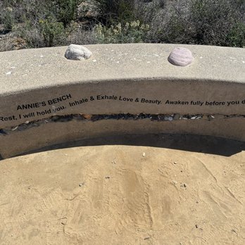 Annie's Canyon Trail - Rested on Annie's Bench after we wondered off a little further. - Hiking Near Me - Encinitas, California Annie's Canyon Trail - Rested on Annie's Bench after we wondered off a little further. - Hiking Near Me - Encinitas, California