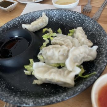 Blue Fish - Steamed Pork Dumplings (6) - Japanese Near Me - Ocean City, Maryland Blue Fish - Steamed Pork Dumplings (6) - Japanese Near Me - Ocean City, Maryland