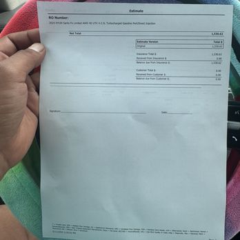 Rain Tunnel Car Wash - Estimate (page 2; page 1 has my address and phone) - Car Wash Near Me - Bradley Beach, New Jersey