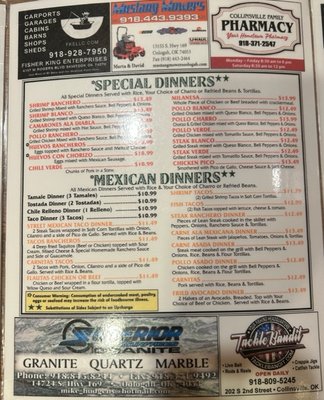 Menu photo 7 The Jalapeno Grill Collinsville, OK Menu photo 7 The Jalapeno Grill Collinsville, OK