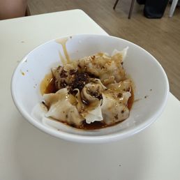 Hot oil wonton Hot oil wonton