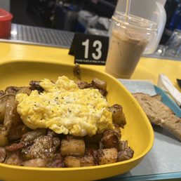 Corn beef Hash Bowl