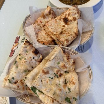 Dosa Grill - Garlic naan and chicken naan - Indian Near Me - Vestal, New York
