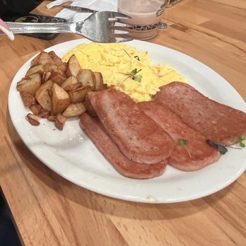 Aloha Stacks - Spam and eggs - Pancakes Near Me - El Monte, California Aloha Stacks - Spam and eggs - Pancakes Near Me - El Monte, California