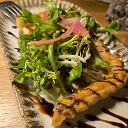 Giostra By Fabio Viviani - Ricotta and artichoke gallette (seasonal menu)
