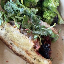 Flourish Plant-Based Kitchen - Beetloaf special - incredibly good.