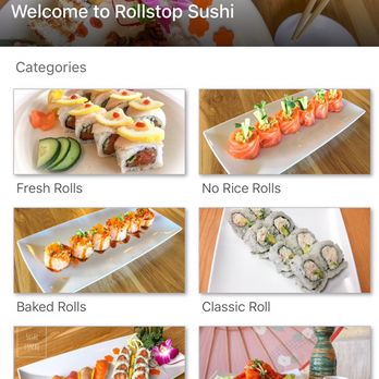 RollStop - Down load 'Rollstop Sushi' App (apple & google play); up to 30% discounted price - Japanese Near Me - San Pedro, California RollStop - Down load 'Rollstop Sushi' App (apple & google play); up to 30% discounted price - Japanese Near Me - San Pedro, California