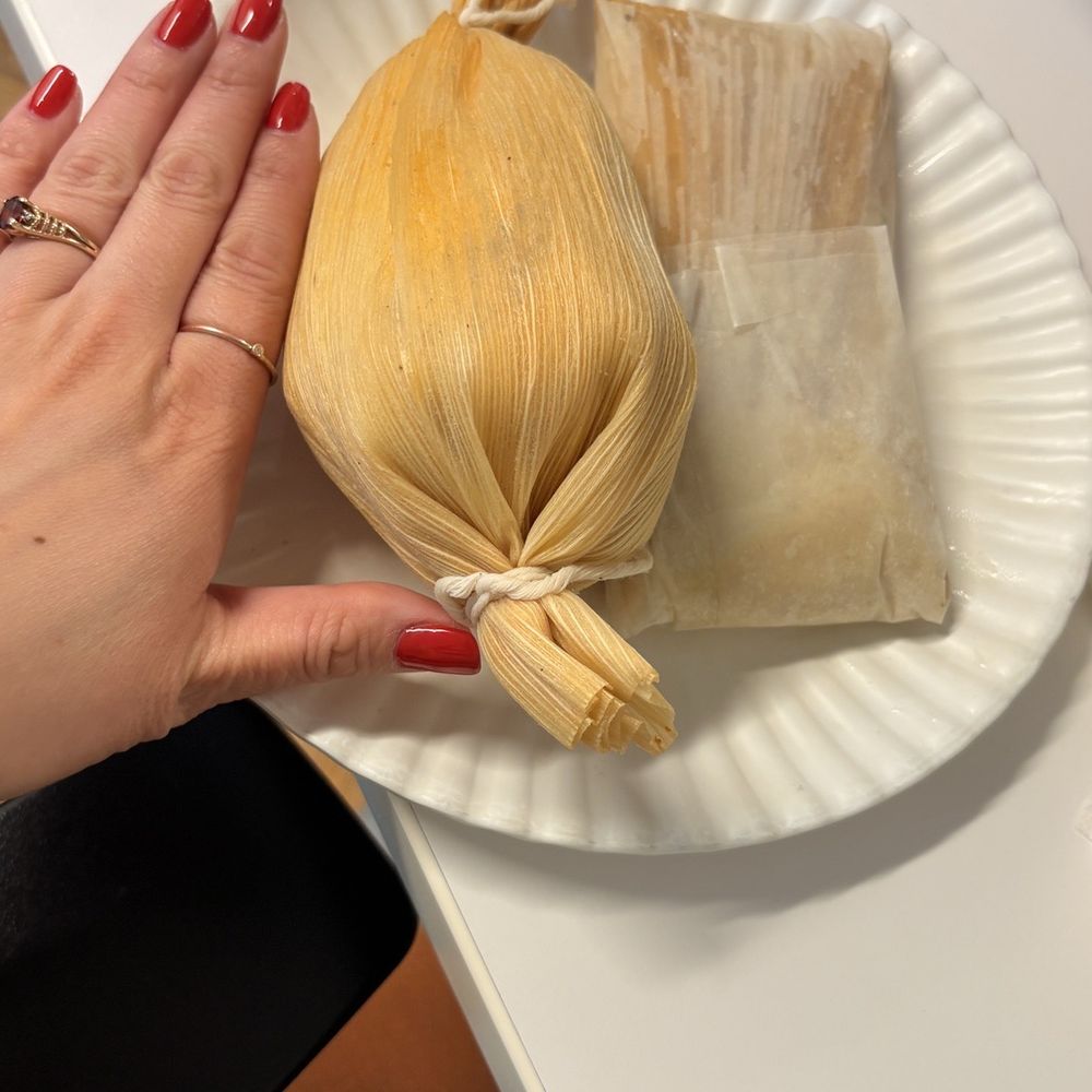 Guatemalan, tamale and corn husk and pork tamale Guatemalan, tamale and corn husk and pork tamale