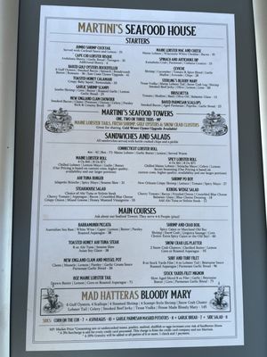 Menu photo 5 Martini's Fredericksburg, TX
