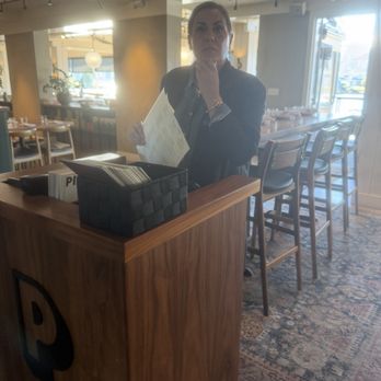 Piatti - The woman puzzled on how to check us in - Italian Near Me - Mill Valley, California Piatti - The woman puzzled on how to check us in - Italian Near Me - Mill Valley, California