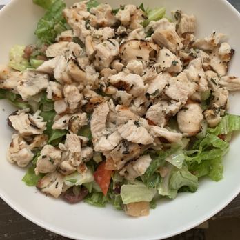 Brigantine Seafood Restaurant - 1/2o order Chopped Salad. Perfect carbless meal! - Seafood Near Me - Escondido, California