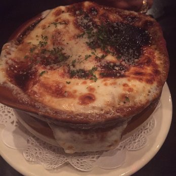 Kurt's Steakhouse - Best French onion soup we have had and we spend time in France - Steakhouses Near Me - Delafield, Wisconsin