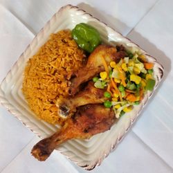 African Cocktail Lounge - Jollof Rice