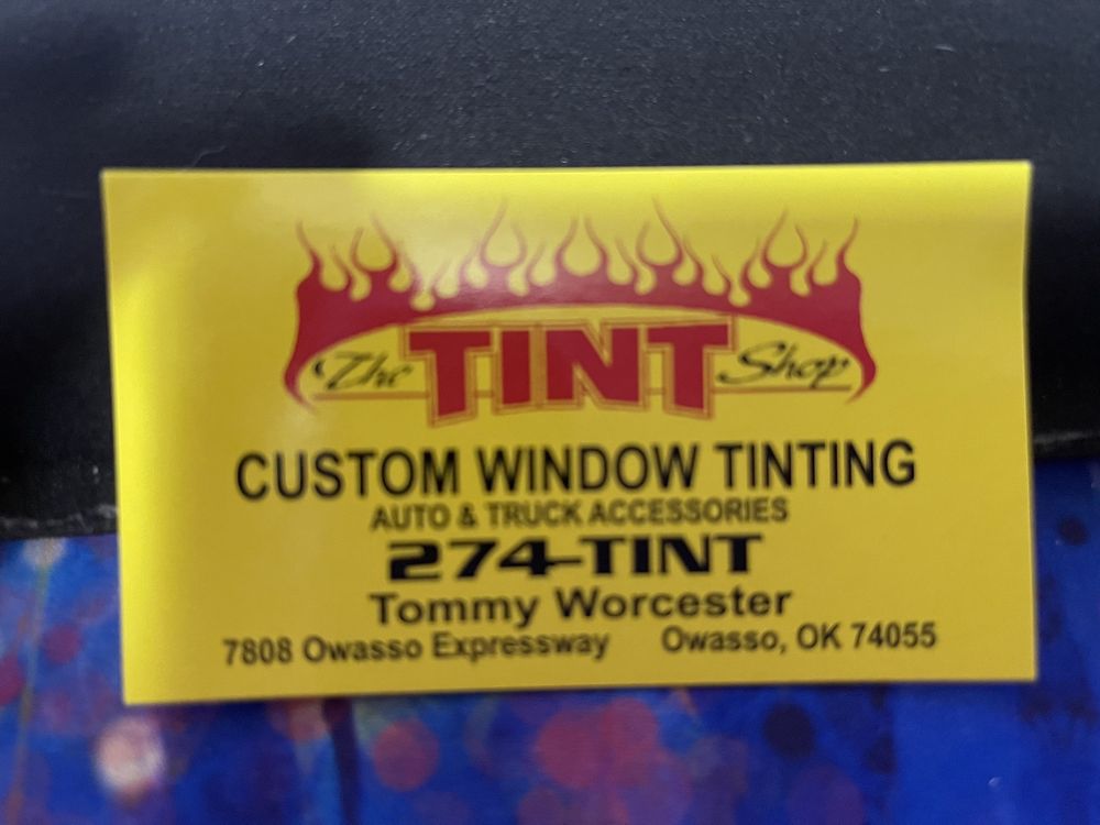 THE TINT SHOP Updated August 2024 7808 N Owasso Expy, Owasso, Oklahoma Auto Glass Services