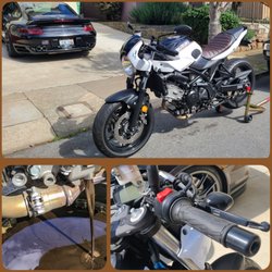 Calspeed Moto - Beautiful 2019 Suzuki SV650 for annual service.