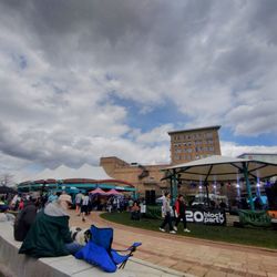 Caras Park - One of the only times we saw blue sky that day