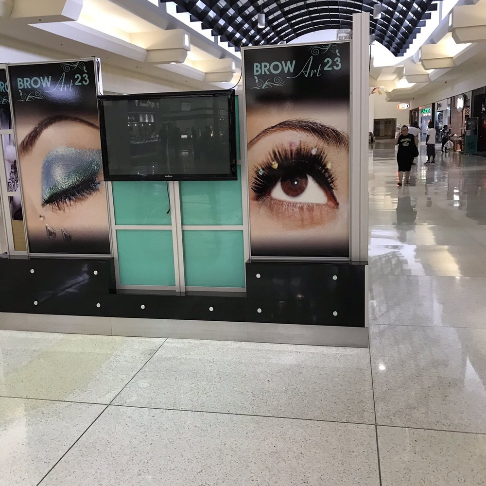 The booth to the kiosk