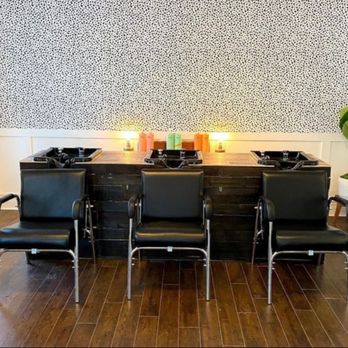 Weft Hair Studio - Shampoo area - Hair Salons Near Me - Greenville, North Carolina