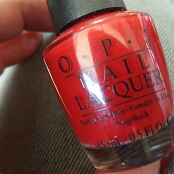 Cyndi Nails - OPI..Amore at the Grand Canal (love the name) rrrred! - Nail Salons Near Me - Elmhurst, Illinois