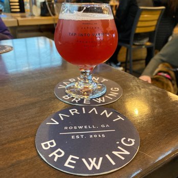 Variant Brewing - Raspberry Lemon Gose tasty goodness. - Breweries Near Me - Roswell, Georgia