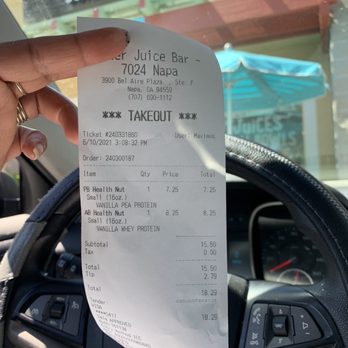 Nekter Juice Bar - Price goes up but they still running out of product- - Juice Bars & Smoothies Near Me - Napa, California Nekter Juice Bar - Price goes up but they still running out of product- - Juice Bars & Smoothies Near Me - Napa, California