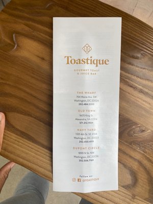 Menu photo 4 Toastique Washington, DC, DC Menu photo 4 Toastique Washington, DC, DC