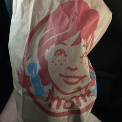 Wendy's - bag of food