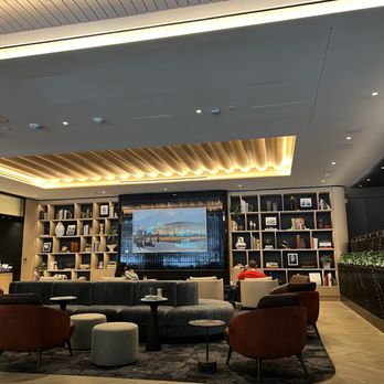 Chase Sapphire Lounge - Interior seating - Airport Lounges Near Me - Grapevine, Texas