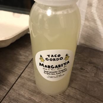 Taco Gordo - Margarita to go... yum!!!! - Tacos Near Me - Burlington, Vermont Taco Gordo - Margarita to go... yum!!!! - Tacos Near Me - Burlington, Vermont