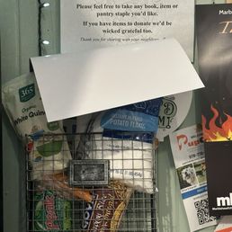 Free Pantry & Swap Table