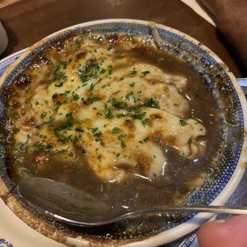 Dobbin House Tavern - French onion soup--delicious! - Bars Near Me - Gettysburg, Pennsylvania Dobbin House Tavern - French onion soup--delicious! - Bars Near Me - Gettysburg, Pennsylvania