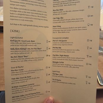 Moon Rabbit - Menu - Vietnamese Near Me - Washington, DC, District of Columbia