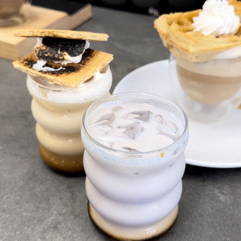 Café Coquí - Iced Lavender Latte - Bakeries Near Me - Alafaya, Florida Café Coquí - Iced Lavender Latte - Bakeries Near Me - Alafaya, Florida
