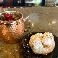 Sal's Pizza & Restaurant - Meow's Seasonal Mule and Nutella filled Pastry knot