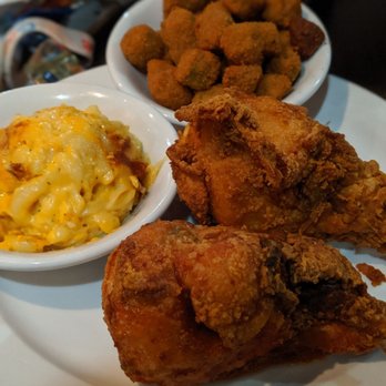 Cornbread Restaurant & Bar - B & C's Fried Chicken with Mac & Cheese and Fried Okra - Soul Food Near Me - Southfield, Michigan Cornbread Restaurant & Bar - B & C's Fried Chicken with Mac & Cheese and Fried Okra - Soul Food Near Me - Southfield, Michigan