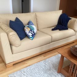 Sewn - Sofa with new slip cover project