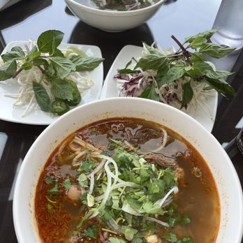 Pho Saigon Pearl - 25. Spicy Beef Noodle Soup, 15. Eye of Round Steak, Well-done Lean Brisket and Soft Tendon - Vietnamese Near Me - Arlington, Virginia Pho Saigon Pearl - 25. Spicy Beef Noodle Soup, 15. Eye of Round Steak, Well-done Lean Brisket and Soft Tendon - Vietnamese Near Me - Arlington, Virginia