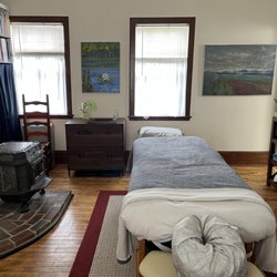 Therapeutic Massage for Wellness - Climate-controlled studio, warm in winter, cool in summer.