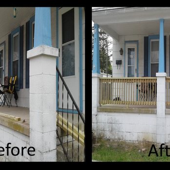 Feans Construction Services - An affordable way to make a porch safe. - Handyman Near Me