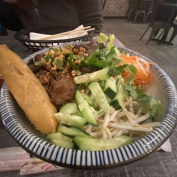 DA PHO - Pork Vermicelli with Egg Roll - Vietnamese Near Me - Pleasant Grove, Utah