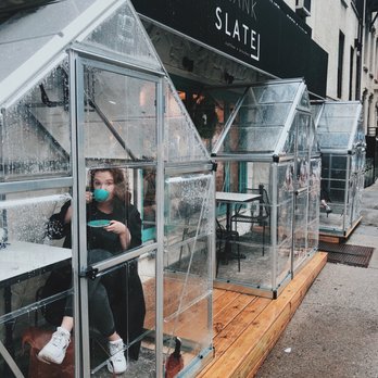 Slate Cafe - Outdoor seating (waterproof) - Cafes Near Me - New York, New York