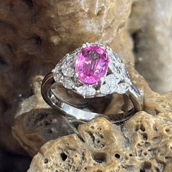 Lambros Goldsmith - Pink Safire and diamonds - Jewelry Near Me - Juneau, Alaska Lambros Goldsmith - Pink Safire and diamonds - Jewelry Near Me - Juneau, Alaska