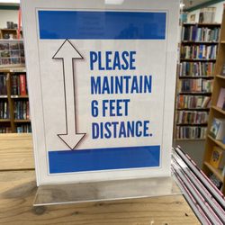 Half Price Books - Looks like they mean vertical distance ha ha.