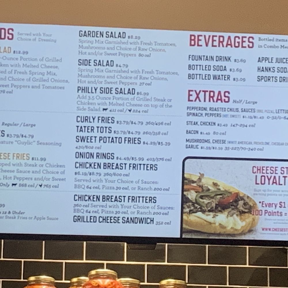 Menu Menu