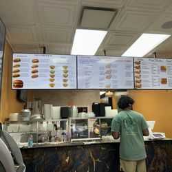 Front ordering board