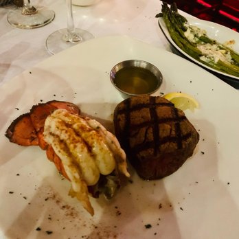 Half Shell Oyster House - Rubber lobster and dried out steak. He ordered medium rare. - Seafood Near Me - Biloxi, Mississippi