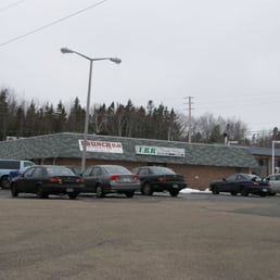 parking lot with cars