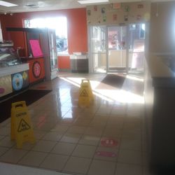 Dunkin' - Pink and brown are my favorite ice cream Baskin colors. Bubblegum ice cream and gingerbread ice cream..