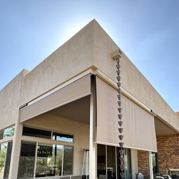 Sun Control Retractable Shades - Perfect match to the existing 12' shade - Shades & Blinds Near Me - Tucson, Arizona